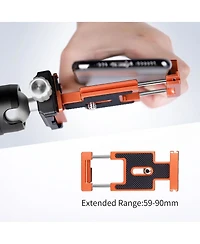 KandF Concept 2-In-1 Arca Swiss Quick Release Plate for Cameras and Smartphones