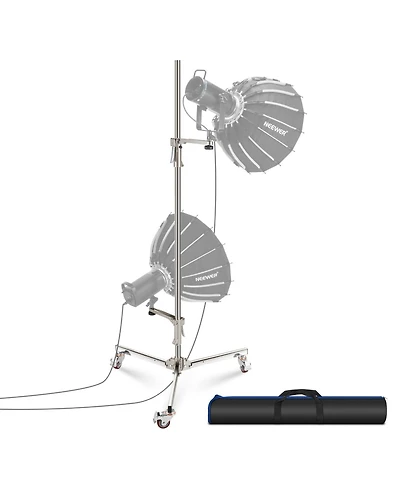 Neewer ST198SS Photography Light Stand with 6.5feet, 198cm, 35lb