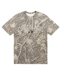 Uscape Apparel Men's Camo Colorado Buffaloes Back Bay Heavyweight T-Shirt