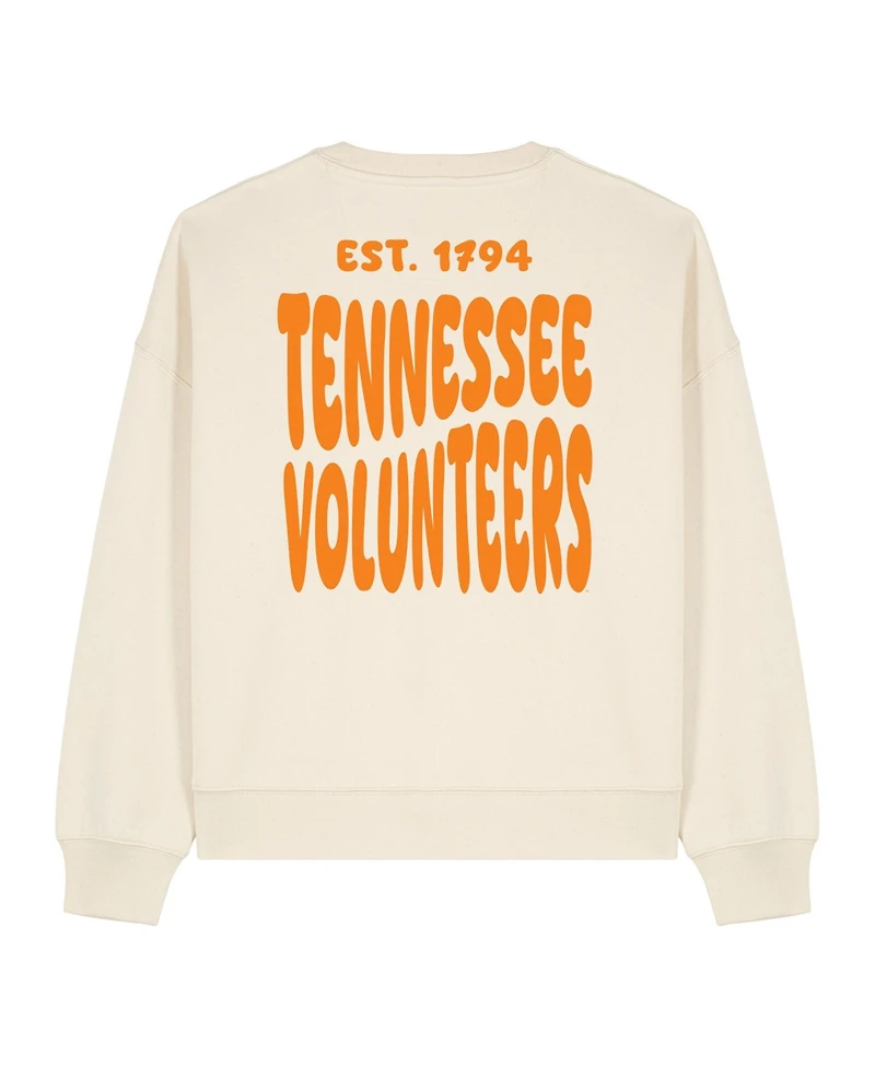 Uscape Apparel Women's Natural Tennessee Volunteers Cloud Sweatshirt