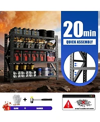 Viyet 67"Width Industrial Metal Shelving