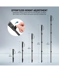 Neewer TP41 Camera Monopod with 155cm, 17.6lb