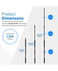 Neewer Nw-7000 Microphone with 3ft, 8ft