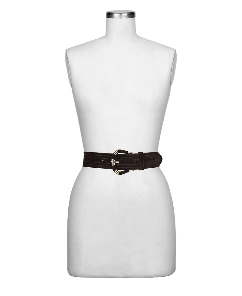 Patricia Nash Lars Burnished Suede Belt