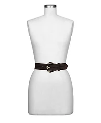Patricia Nash Lars Burnished Suede Belt