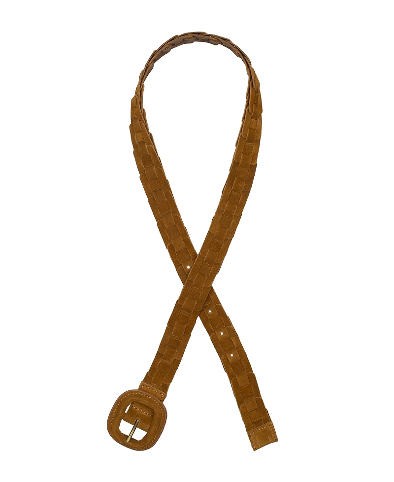 Patricia Nash Rikke Burnished Suede Belt