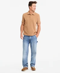 Sun + Stone Men's Short-Sleeve Knit Polo Shirt, Macy's Exclusive
