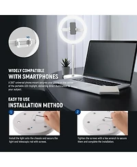 Neewer CRI85 Ring Light with 7W, 3000mAh, CRI85 for select iPhone models