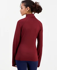 Id Ideology Women's Long-Sleeve Mock-Neck Quarter-Zip Pullover, Macy's Exclusive