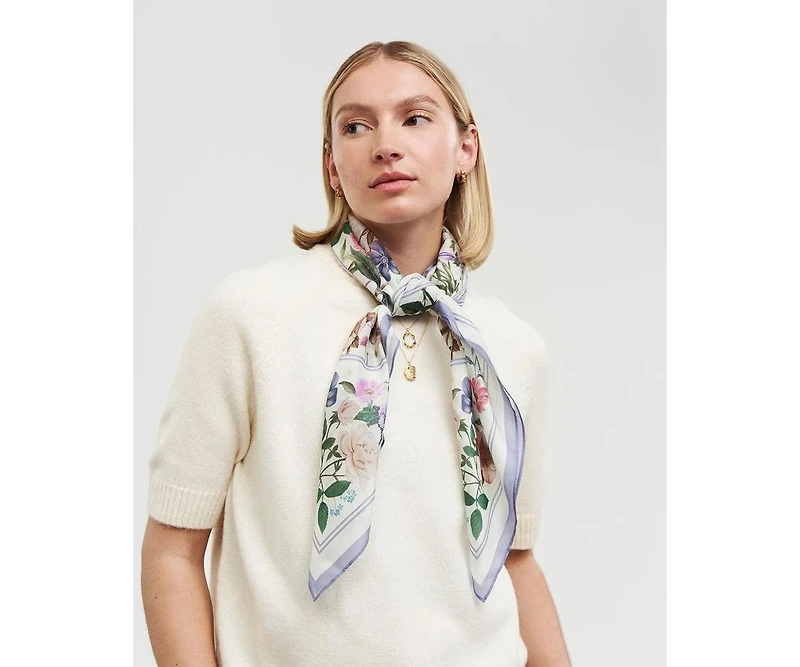 Fable England Women's Selene Narrative Medium Square Scarf
