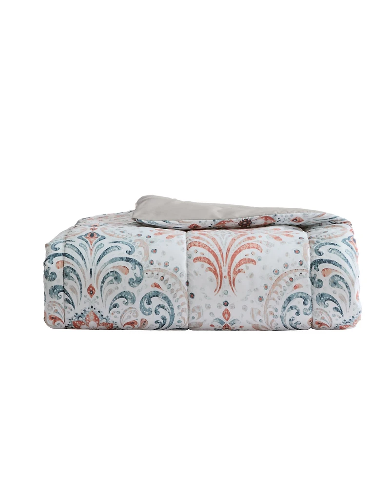 Ishara Damask 3-Piece Comforter Sets
