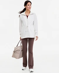Id Ideology Women's Butter-Soft Tie-Waist Full-Zip Jacket, Macy's Exclusive