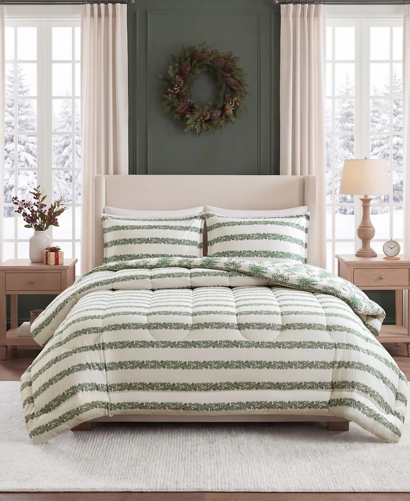 Macy's Balsam Reversible 3-Piece Comforter Sets
