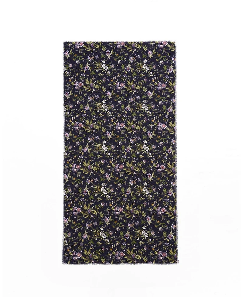Fable England Women's Passion Flower Lightweight Long Scarf