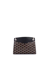 Pre-Owned Goyard Mini Structured Rouette Chain Shoulder Bag Coated Canvas