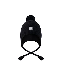 Deux par Deux Kids & Baby Little and Big Unisex 5- 16 Winter Peruvian Knit Hat with Pompom