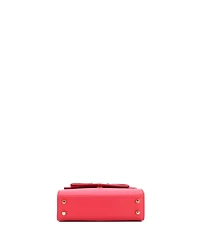 Pre-Owned Versace Small Medusa 95 Top Handle Bag Leather