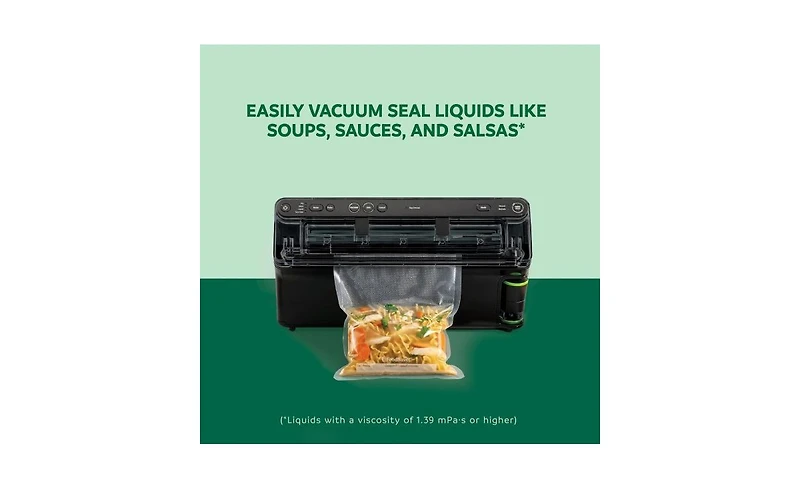 FoodSaver Elite All-in-One Liquid+ Vacuum Sealer with Bags and Roll