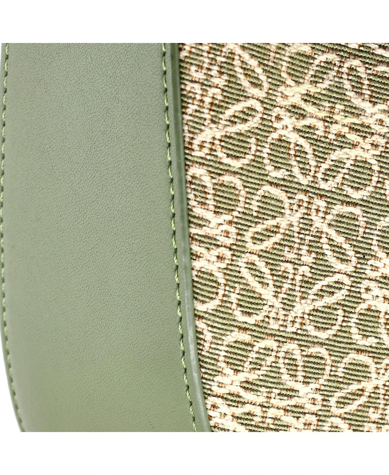 Pre-Owned Loewe Small Luna Hobo Anagram Jacquard