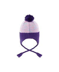 Deux par Deux Little and Big Girl (5Y - 14Y) Winter Peruvian Knit Hat