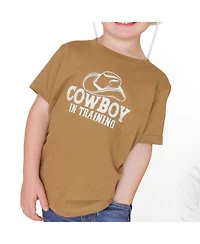 Sweet Wink Toddler Boys (2T-4T) Cowboy Training Western Short Sleeve T-Shirt