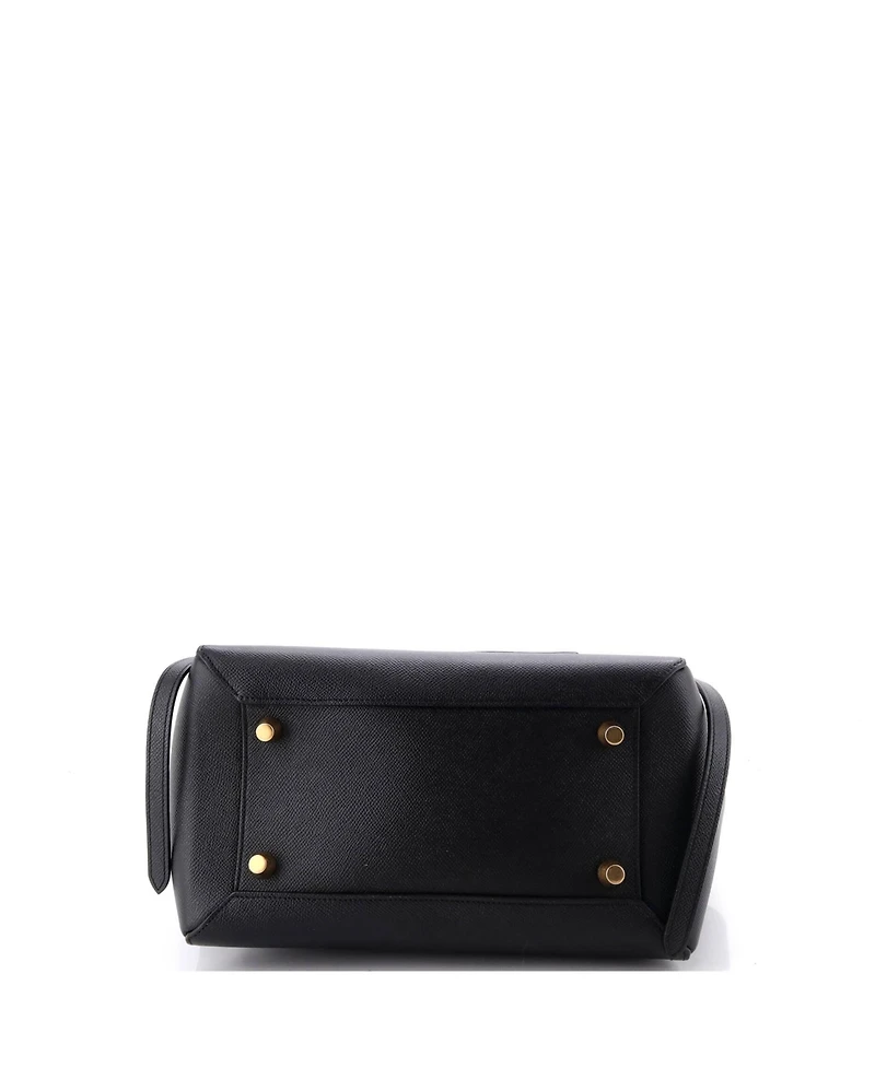 Pre-Owned Celine Medium Belt Bag Textured Leather