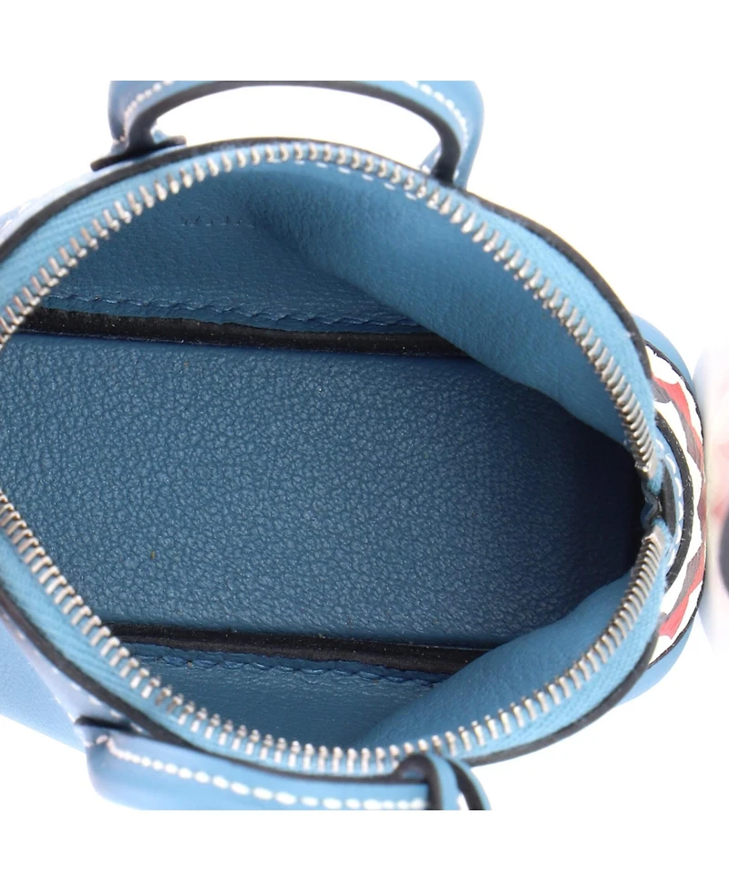 Pre-Owned Hermes Bolide Shark Bag Charm Leather