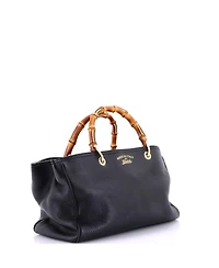 Pre-Owned Gucci Medium Bamboo Shopper Tote Leather