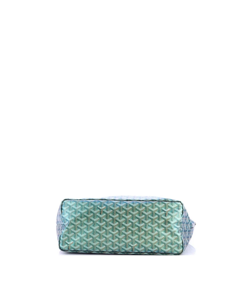 Pre-Owned Goyard Pm Saint Louis Tote Iridescent Coated Canvas