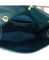 Pre-Owned Bvlgari Small Serpenti Forever Square Shoulder Bag Leather