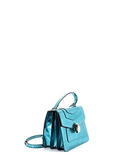 Pre-Owned Bvlgari Small Serpenti Forever Top Handle Bag Patent