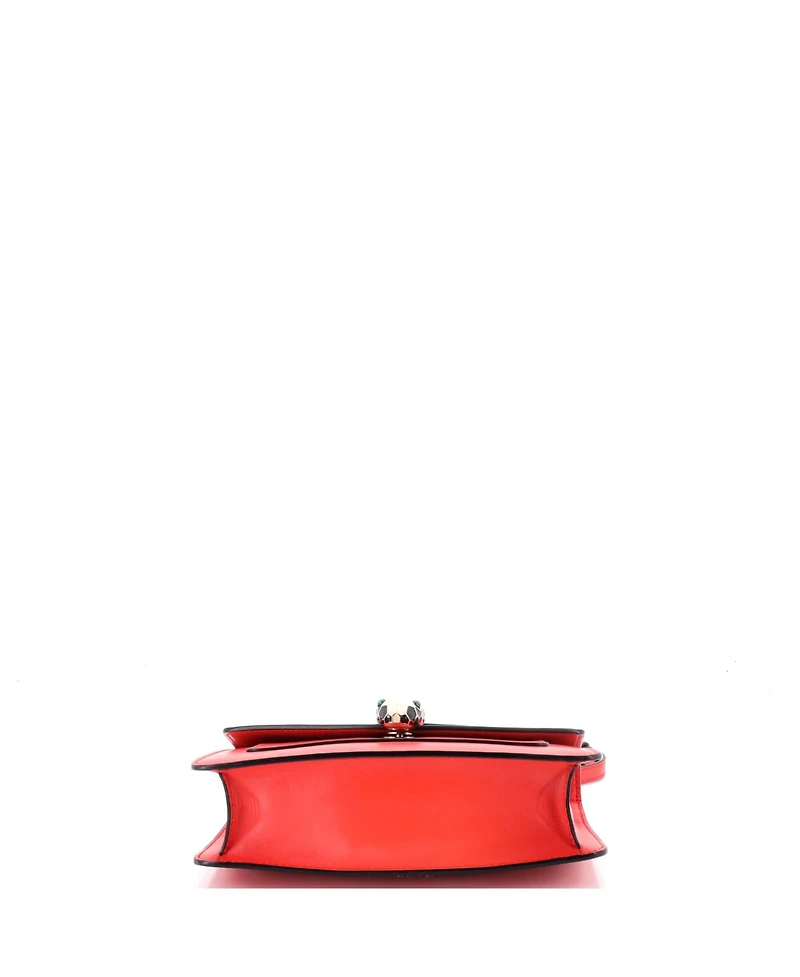 Pre-Owned Bvlgari Small Serpenti Crossbody Bag Leather