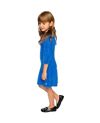 Deux par Little and Big Girl (6- 12) Hairy Knitted Dress