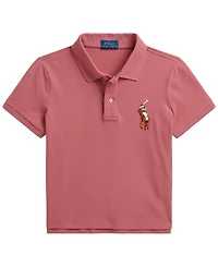 Polo Ralph Lauren Girls' 7-16 Boxy Big Pony Stretch Short-Sleeve Shirt