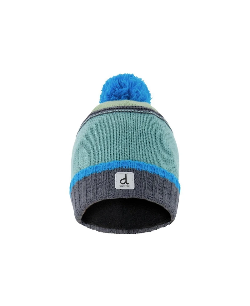 Deux par Deux Toddler Boy's (2-4) Winter Knit Pompom Hat
