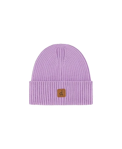 Deux par Deux Girls' (5-14) Ribbed Knit Hat
