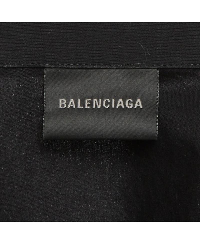 Pre-Owned Balenciaga Women's Oversized Logo Popover Shirt