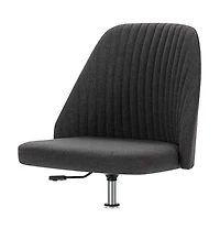 HomeRoots Adjustable Height Swivel Rolling Office Chair