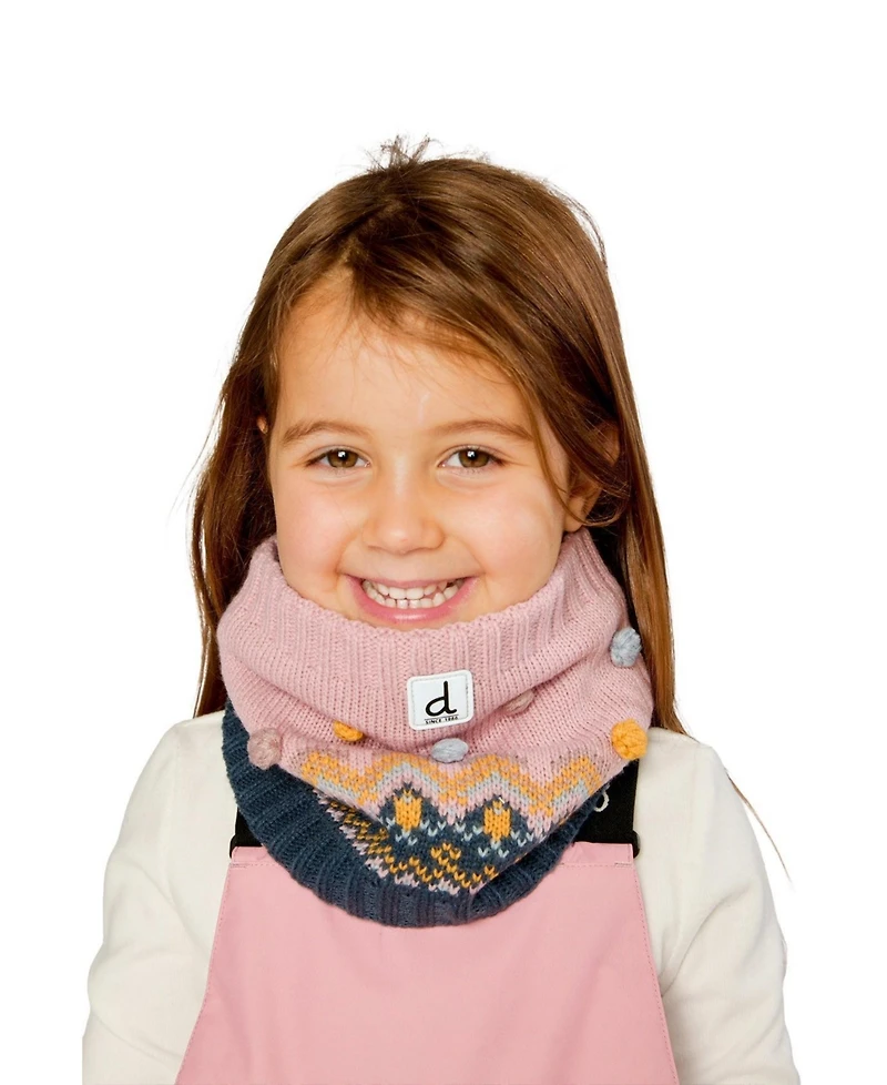 Deux par Deux Big Girl (7-12) Winter Knit Neckwarmer