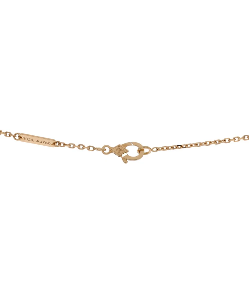 Pre-Owned Van Cleef & Arpels Lucky Alhambra Butterfly Pendant Necklace
