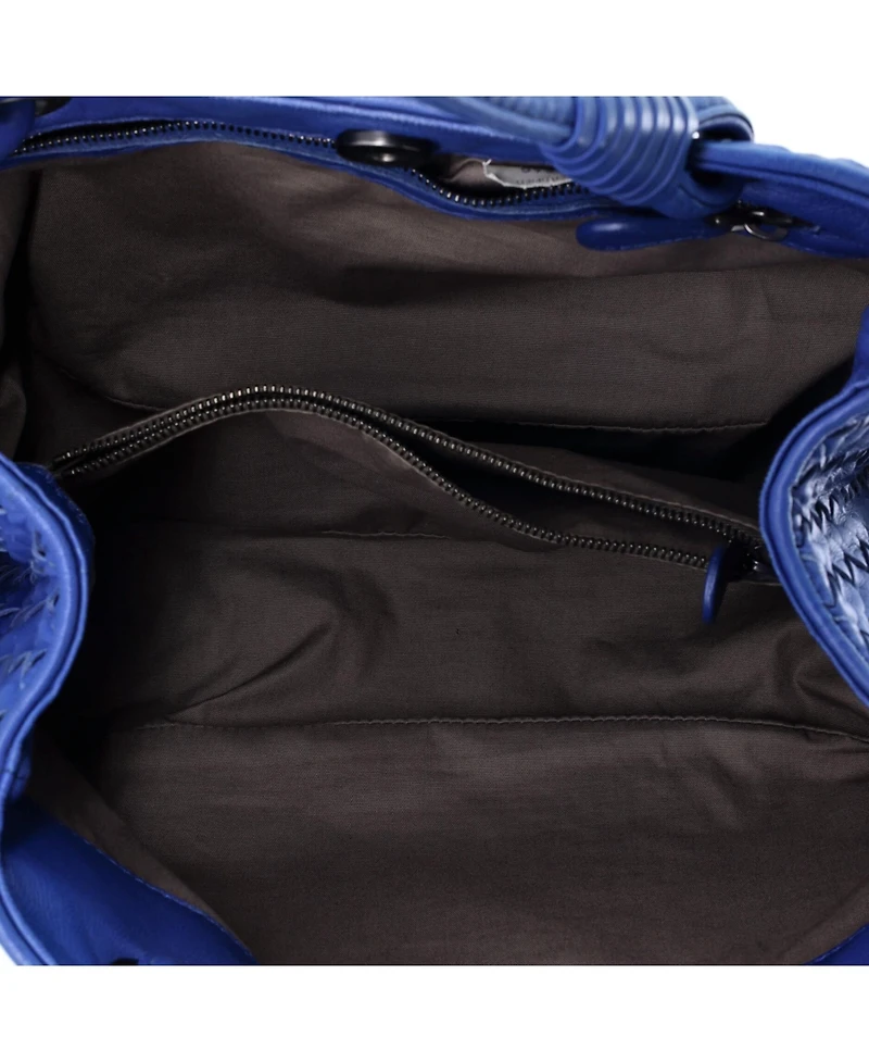 Pre-Owned Bottega Veneta Small Open Shopping Tote Intrecciato Nappa