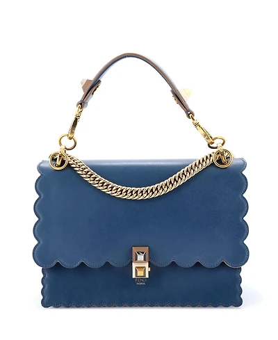 Pre-Owned Fendi Medium Kan I Bag Leather