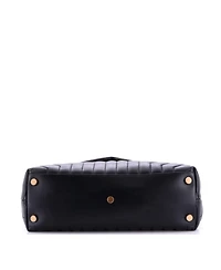 Pre-Owned Saint Laurent Large Loulou Shoulder Bag Matelasse Chevron Leather
