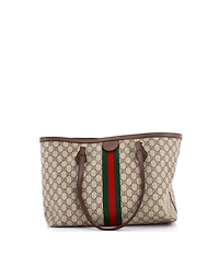 Pre-Owned Gucci Medium Ophidia Shopping Tote Gg Coated Canvas