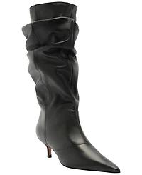 Arezzo Women's Skyler Low Stiletto Dress Boots