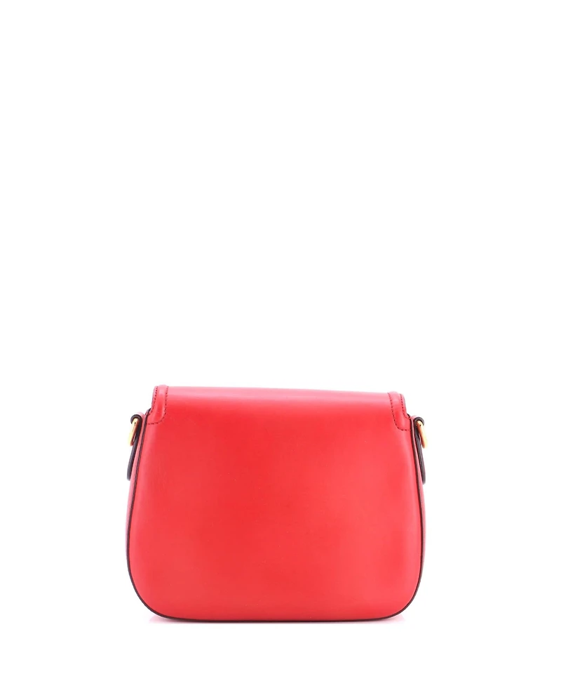 Pre-Owned Gucci Medium Lady Web Shoulder Bag Leather