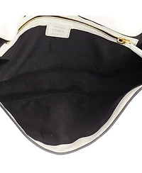 Pre-Owned Fendi Medium Baguette Nm Bag Zucca Embossed Leather
