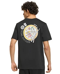 adidas Men's Sushi Logo Graphic Crewneck T-Shirt