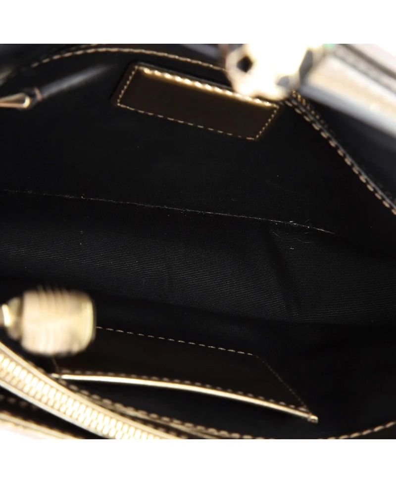 Pre-Owned Bvlgari Medium Serpenti Forever Shoulder Bag Patent