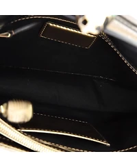 Pre-Owned Bvlgari Medium Serpenti Forever Shoulder Bag Patent